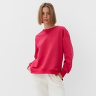 Костюм (свитшот, брюки) MINAKU: Casual Collection цвет фуксия, размер 52 - Фото 2