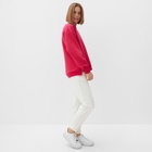 Костюм (свитшот, брюки) MINAKU: Casual Collection цвет фуксия, размер 52 - Фото 5