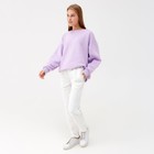 Костюм (свитшот, брюки) MINAKU: Casual Collection цвет сиреневый, размер 54 - Фото 7