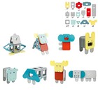 Конструктор магнитный «Цветные магниты», 40 деталей - Фото 2