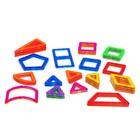 Конструктор магнитный «Цветные магниты», 40 деталей - Фото 3