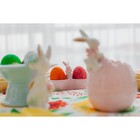 Менажница керамическая 2 ячейки «Кролик», 11,5×5,5×8 см, цвет розовый - Фото 5