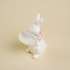 Блюдо сервировочное SL Home «Лесные кролики», 14,5×11×17,3 см, керамика, цвет белый - Фото 2