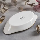 Блюдо сервировочное «Сапфир», 23×13×3,5 см, цвет синий - Фото 3