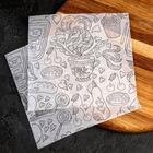 Бумага парафинированная "Завтрак", в листах, 0,18 х 0,18 м - Фото 2