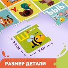 Напольный пазл «Собираем алфавит», 30 крупных деталей - Фото 3