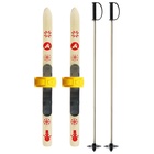 Лыжный комплект Baby, 70 см с креплениями и палками длиной 70 см, цвета микс 7091261 Лыжный комплект Baby, 70 см с креплениями и палками длиной 70 см, цвета микс 7091261