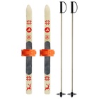 Лыжный комплект Baby, 70 см с креплениями и палками длиной 70 см, цвет МИКС - Фото 12