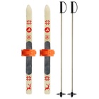 Лыжный комплект Baby, 70 см с креплениями и палками длиной 70 см, цвет МИКС - Фото 10