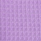 Набор для бани и ванной Этель «Вафля» полотенце 70*140 см+чалма 21*25 см, цв.фиолетовый - фото 53807062