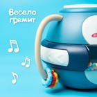 Музыкальная игрушка «Малыш Пингви», с подвижными элементами, звук, свет, цвет синий 7106350 - фото 348980