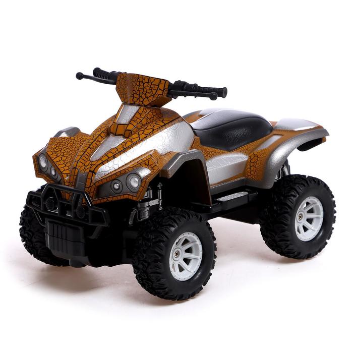 Квадроцикл радиоуправляемый «Гризли», работает от аккумулятора, МИКС 51437