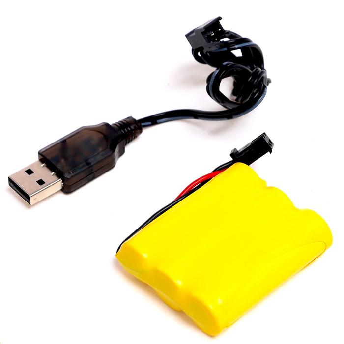 Квадроцикл радиоуправляемый «Гризли», работает от аккумулятора, МИКС 51437