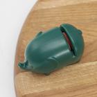 Точилка для ножей Доляна «Слоник», 5×2 см, пластик, зелёная - Фото 3