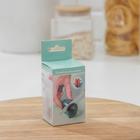 Точилка для ножей Доляна «Слоник», 5×2 см, пластик, зелёная - Фото 4