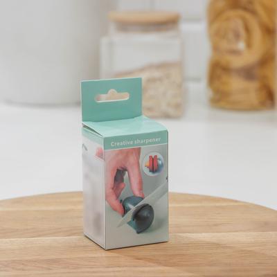 Точилка для ножей Доляна «Слоник», 5×2 см, пластик, зелёная