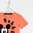 Футболка детская "Sshhhh" Микки Маус, рост 98-104 - фото 809219612