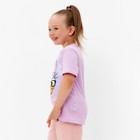 Футболка детская "Daisy" Disney, рост 122-128, лиловый - Фото 3