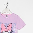 Футболка детская "Daisy" Disney, рост 122-128, лиловый - Фото 10