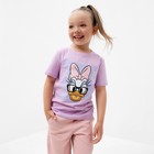 Футболка детская "Daisy" Disney, рост 134-140, лиловый - Фото 6