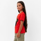 Футболка детская Минни Маус, рост 98-104, красный - Фото 3