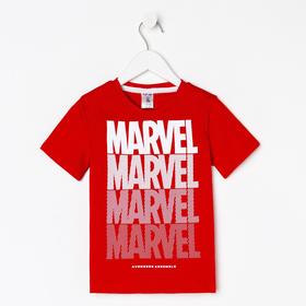 Футболка MARVEL, рост 98-104, красный 7151428