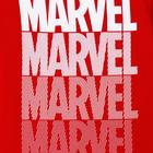 Футболка MARVEL, рост 134-140, красный - Фото 2