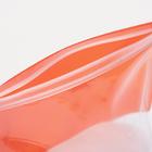 Косметичка с застежкой зип-лок, цвет прозрачный/оранжевый - Фото 5