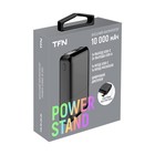 Внешний аккумулятор TFN Power Stand 10, 10000 мАч, USB, Type-C, microUSB, черный - Фото 4