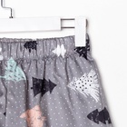 Пижама (рубашка, шорты) женская KAFTAN «Елки», размер 40-42 7406200