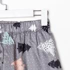 Пижама (рубашка, шорты) женская KAFTAN "Елки", размер 44-46 7406201