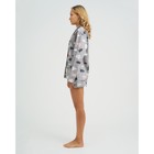 Пижама (рубашка, шорты) женская KAFTAN "Елки", размер 48-50 - Фото 3
