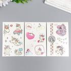 Татуировка на тело фосфорная "Единорожки" МИКС 12х7,5 см - фото 22634611