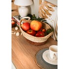 Корзина для хранения плетёная ручной работы Доляна «Тэри», с ручками, 46×26×13 см, коричневая - Фото 8