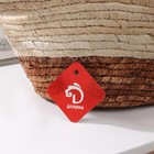 Корзина для хранения плетёная ручной работы Доляна «Тэри», с ручками, 46×26×13 см, коричневая - Фото 6