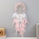 Ловец снов "Дерево с жемчугом" бело-розовый d=16 см 65х16 см МИКС - фото 23228574