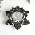 Фигурка стекло «Чёрный лотос», 10×10 см - Фото 2