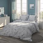 Постельное бельё евро, размер 220x240 см, 200x220 см, 50x70 см - 2 шт - Фото 1