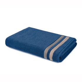Полотенце махровое Самойловский Текстиль «Исландия», 400 гр, размер 33x70 см, цвет тёмно-синий