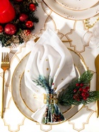 Набор салфеток сервировочных «Этель» Christmas bells, 40×40 см - 4 шт., 100% хлопок 100%, саржа 190 г/м² - Фото 3
