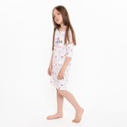 Сорочка для девочки, цвет молочный, рост 152 см - Фото 2