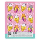 Тетрадь 48 листов, в клетку, "Котоеда", обложка мелованный картон, блок офсет, МИКС - фото 21391706