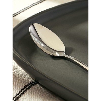 Ложка чайная Magistro «Блинк», длина 14.5 см, нержавеющая сталь, серебристая