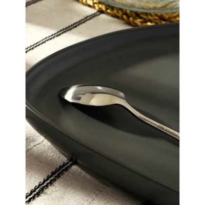 Ложка чайная Magistro «Блинк», длина 14.5 см, нержавеющая сталь, серебристая