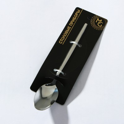 Ложка чайная Magistro «Блинк», длина 14.5 см, нержавеющая сталь, серебристая