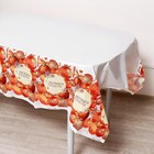 Скатерть одноразовая на стол «С Новым годом», шарики, 180 х 137 см - Фото 3