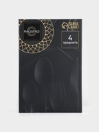 Набор столовых приборов Magistro «Фьюжн», 4 предмета, нержавеющая сталь, серебристый - Фото 5