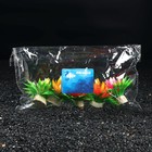 Растение искусственное аквариумное, 5 см, микс цветов (комплект 5 шт) - фото 39908694