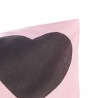 Комплект наволочек "Этель" Pink heart 50х70 см - 2 шт, цвет розовый, 100% хлопок, поплин 6925287 - фото 16392039