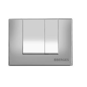 Кнопка управления BERGES NOVUM S3, для скрытых систем инсталляции, глянец/хром